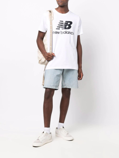 New Balance logo-print short-sleeved T-shirt outlook