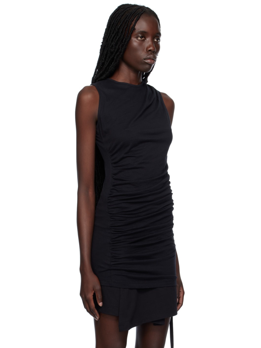 Black Adelheid Tank Top - 2
