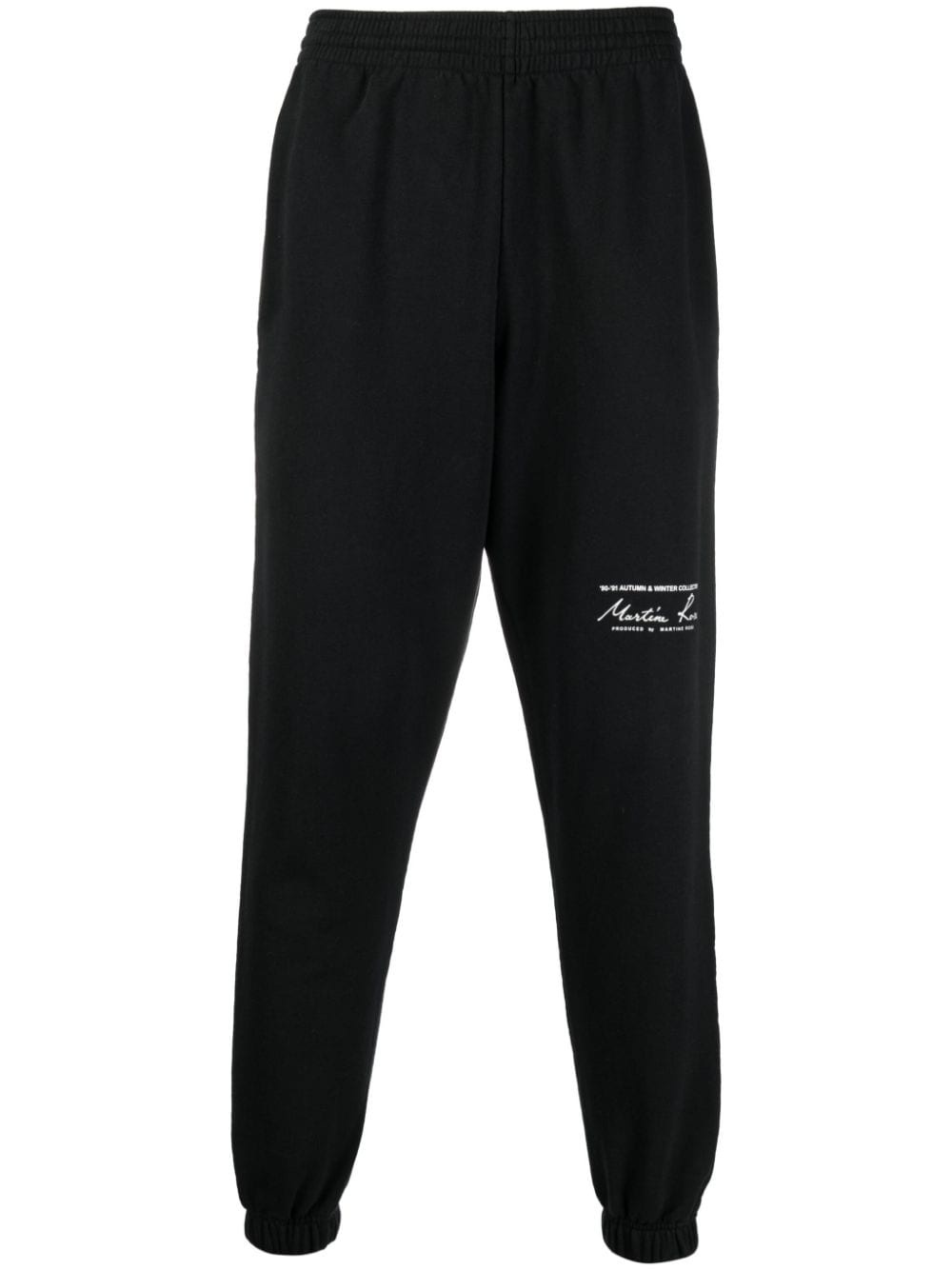 LOGO-PRINT SLIM-FIT TRACK PANTS - 1