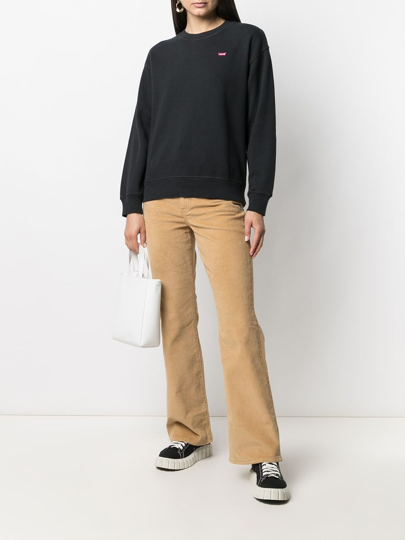 Levi's logo embroidered sweatshirt outlook