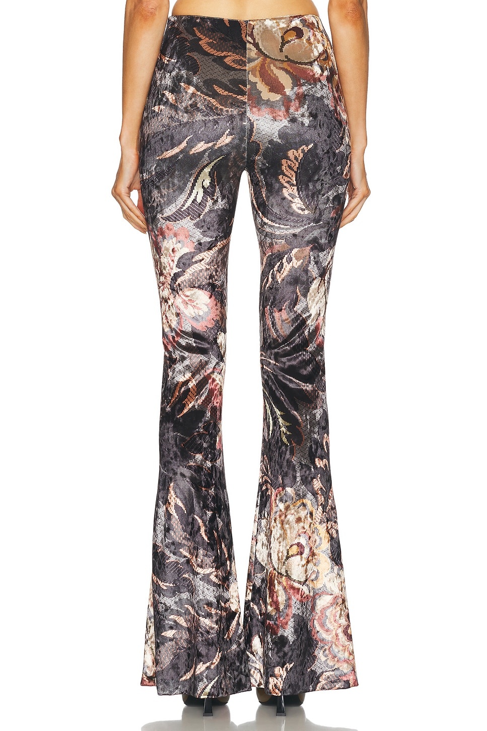 パンツ ETRO FW25 Chenille pants (WREA002699IAS53 X0887) FLARED PRINTED CHENILLE TROUSERS | Trousers | ETRO