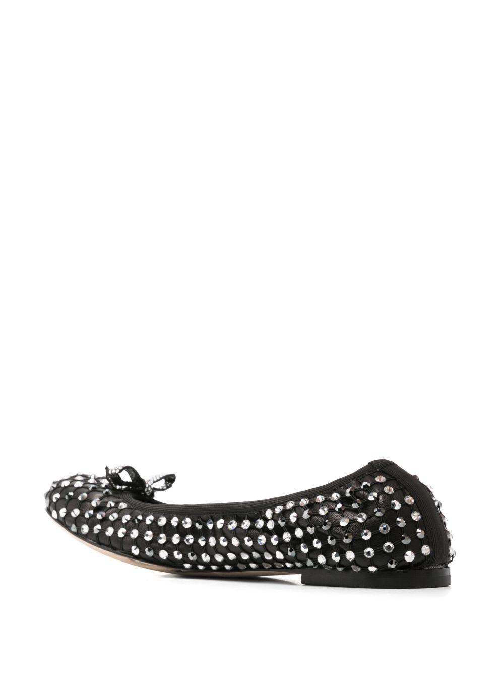 crystal-embellished ballet flats - 3