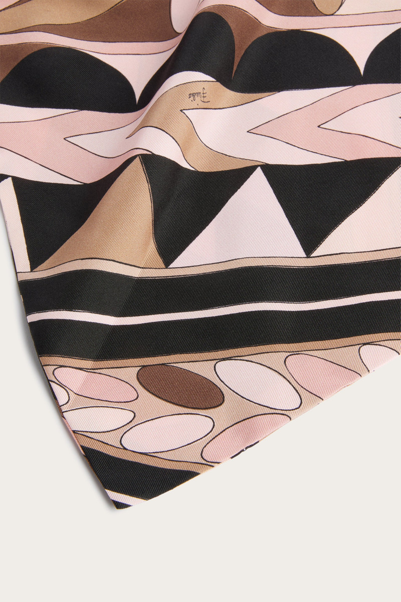 MANUBA PRINT SILK BANDANA 3