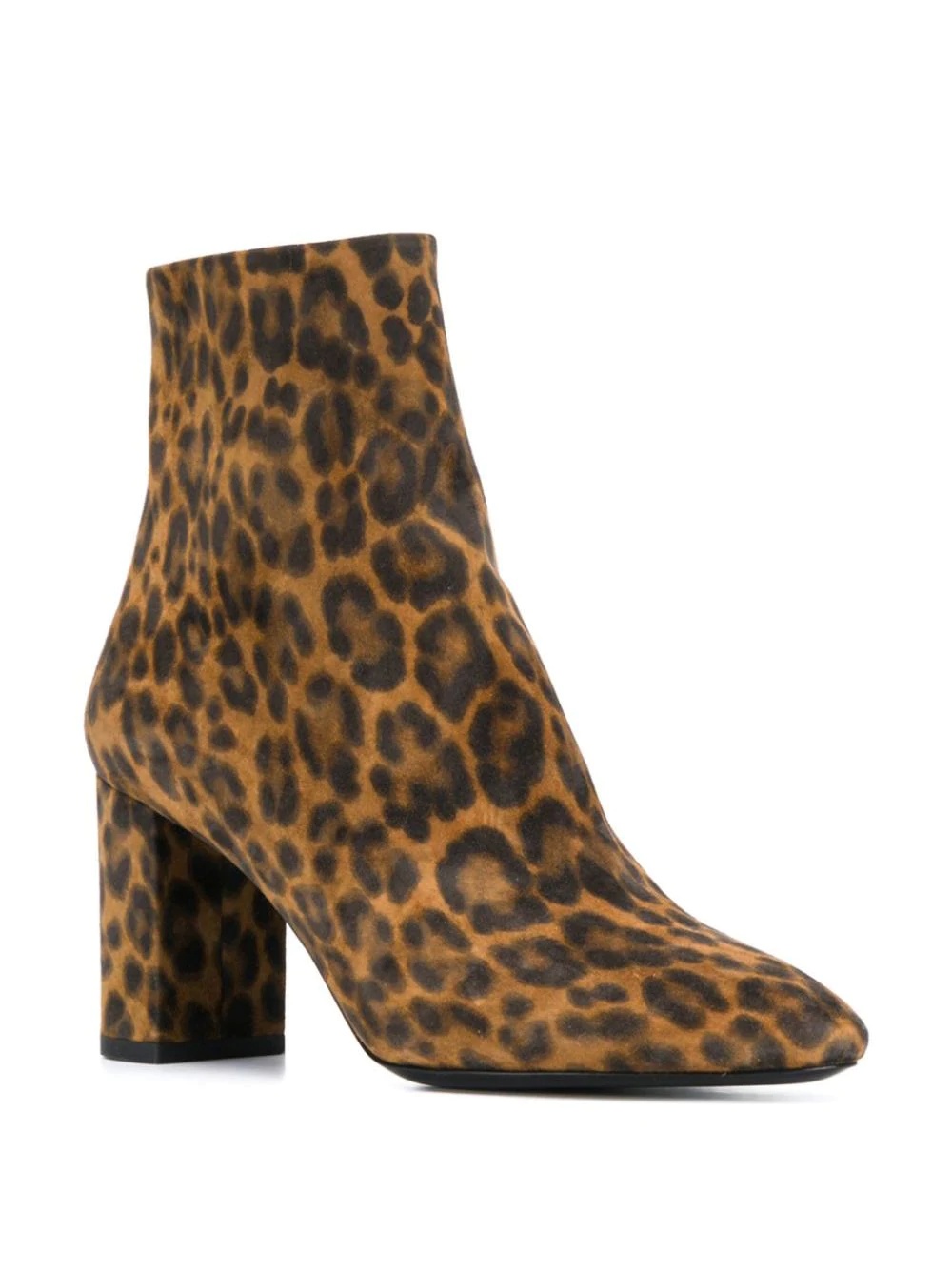 Lou 75mm leopard print boots - 2