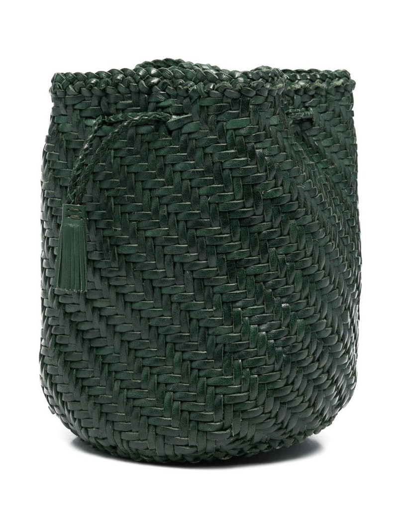 interwoven-design bucket bag 3