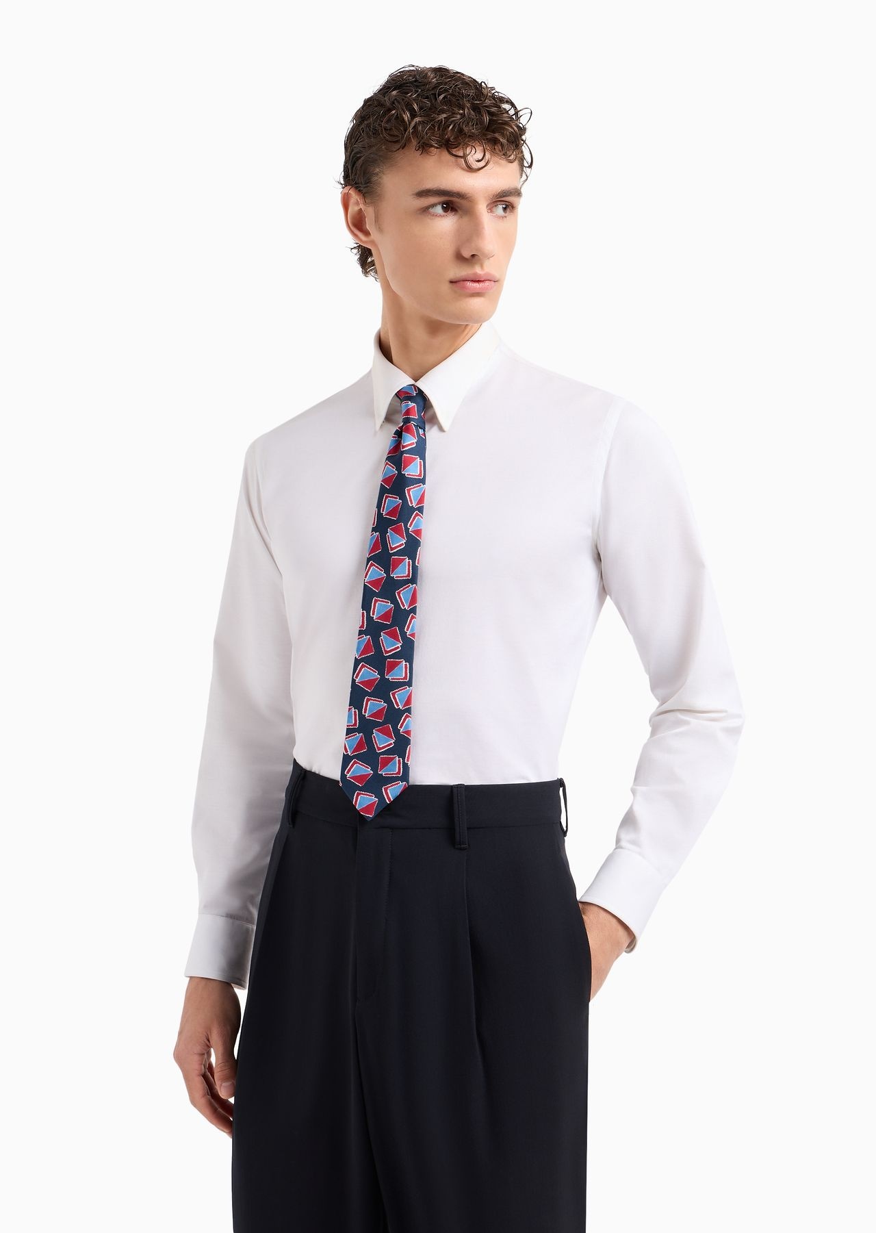 ASV printed silk tie 3