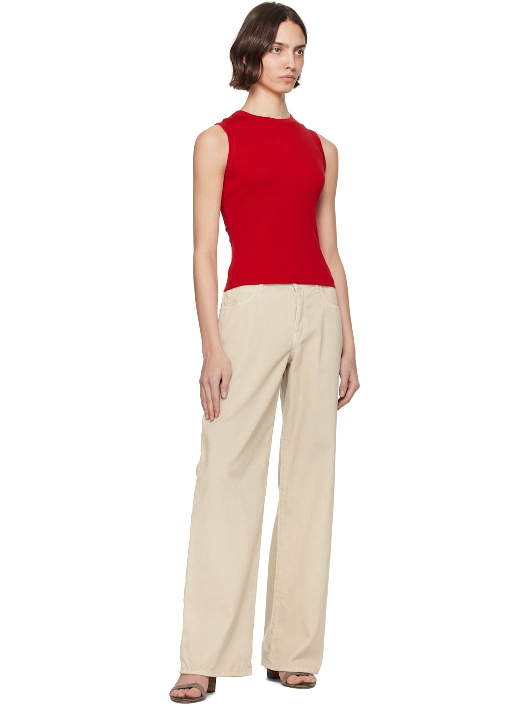 Red Esmé Tank Top - 4
