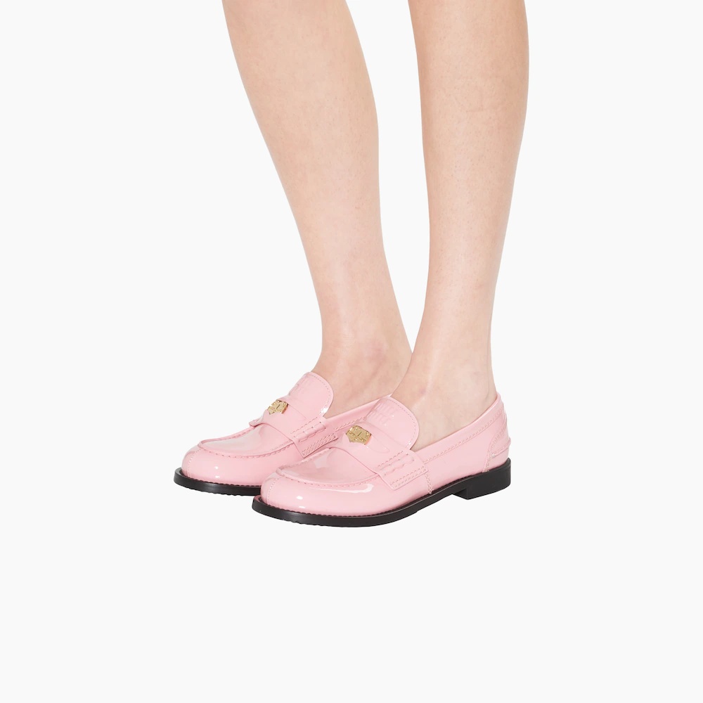 Patent leather loafers - 5