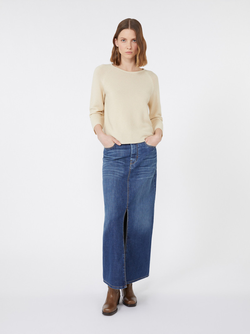 WEEKEND Max Mara ADDOTTO Cotton yarn sweater outlook