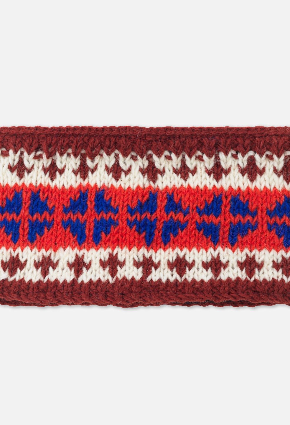 NEPALESE KNIT WOOL HEADBAND - 2