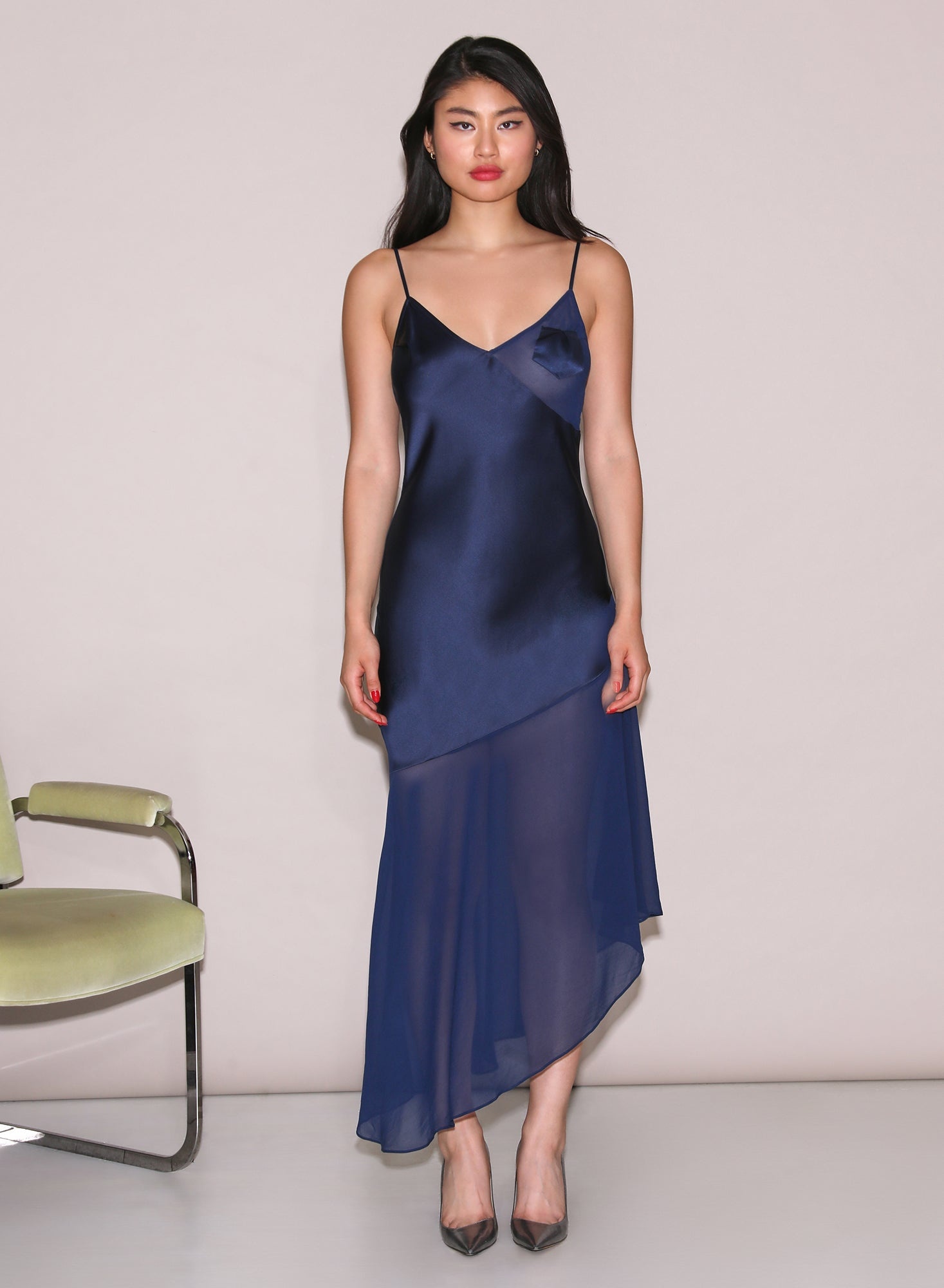 Chiffon & Satin Slip - 4