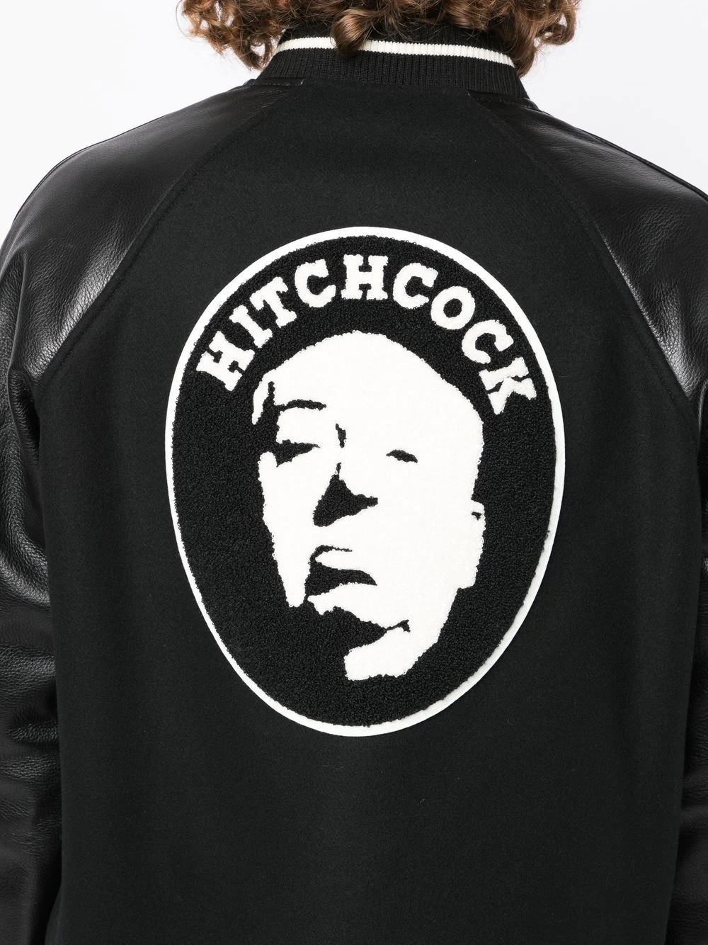 Hitchcock-graphic bomber jacket - 5