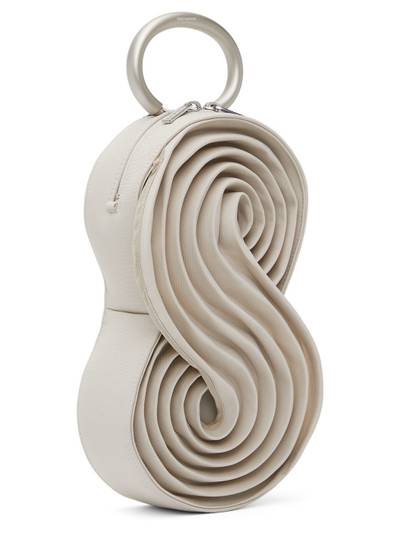 ISSEY MIYAKE Beige Link Rings Clutch outlook