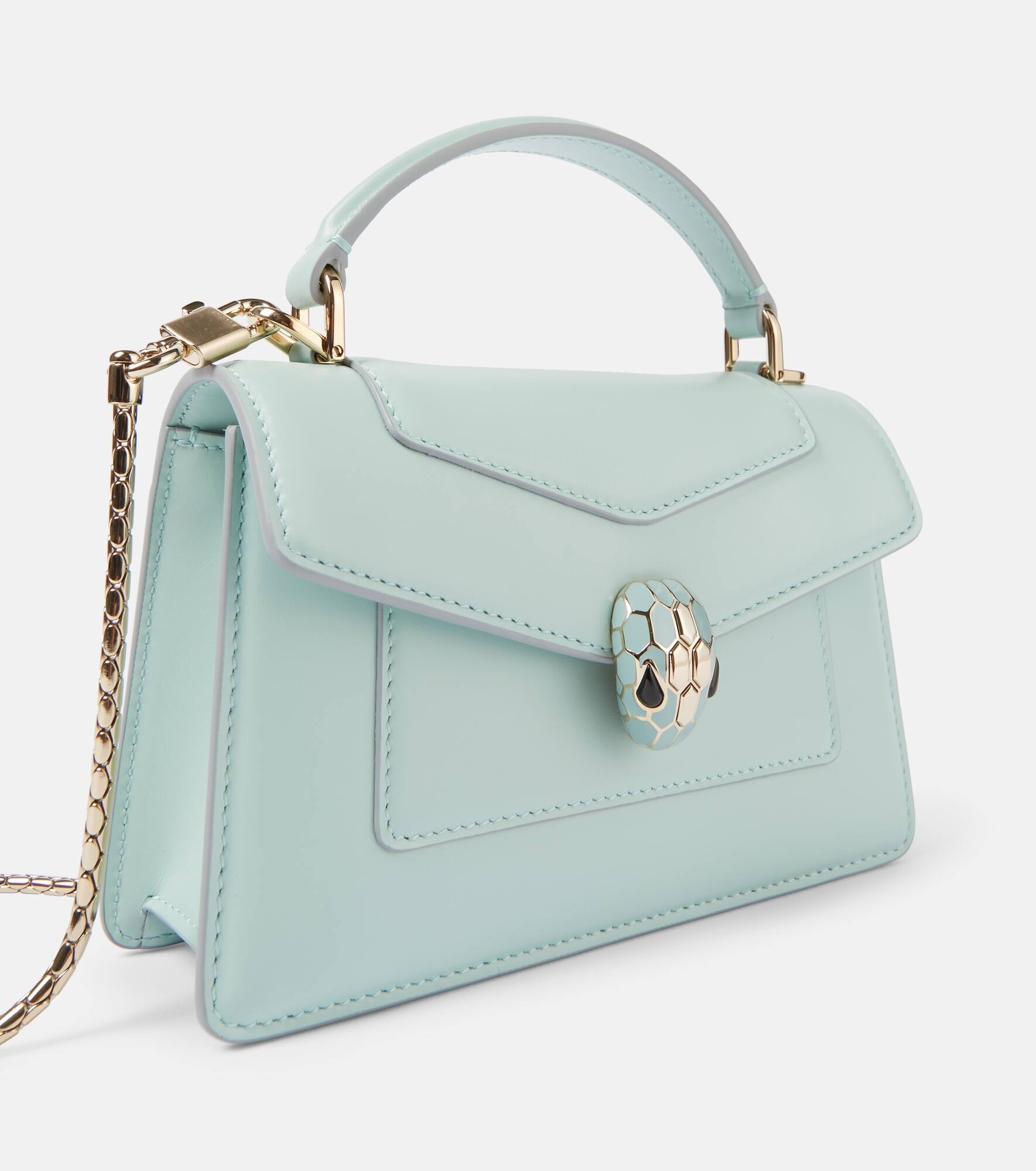 Serpenti Forever leather tote bag - 6