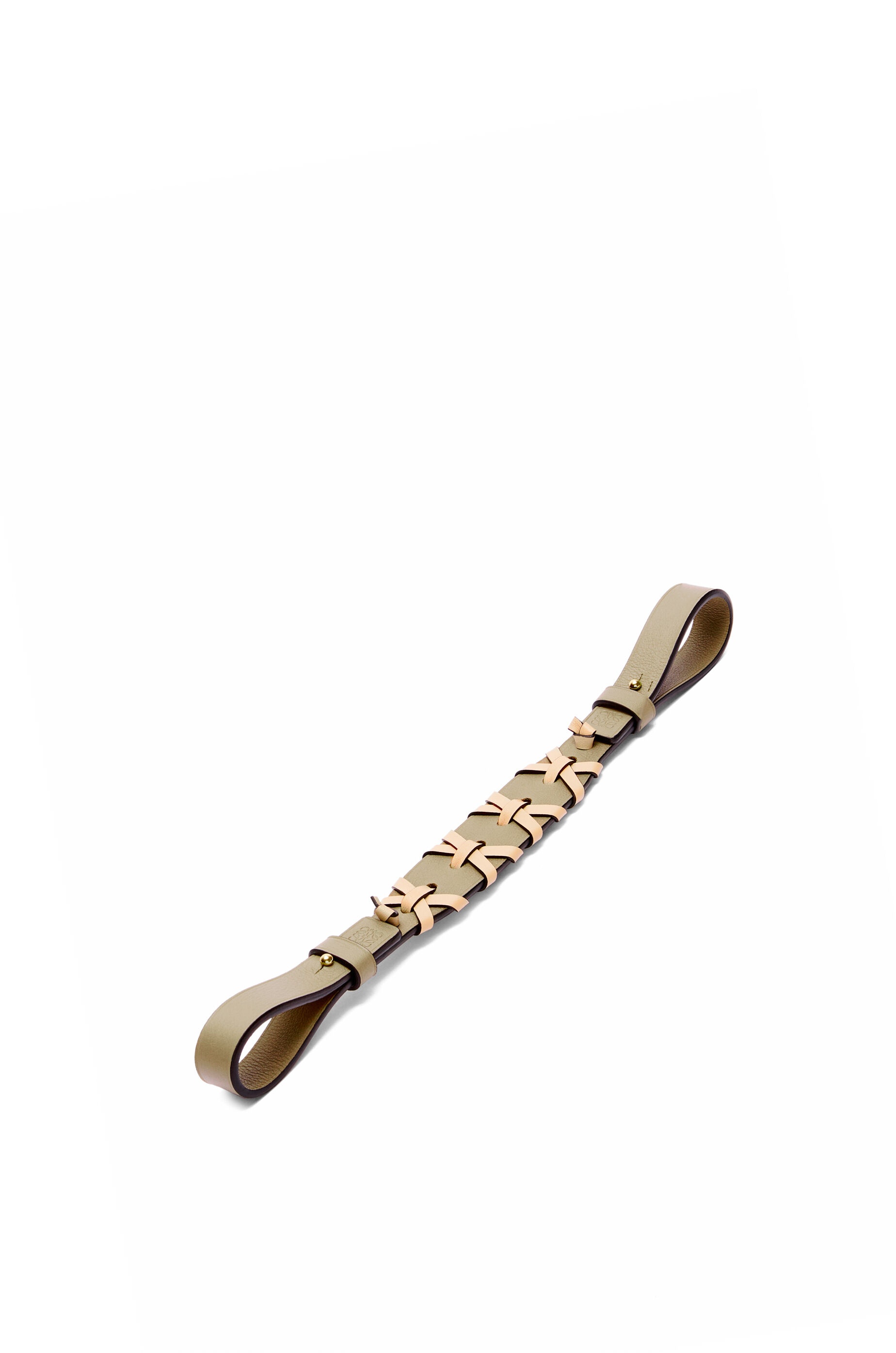 Cross braided strap in calfskin - 1