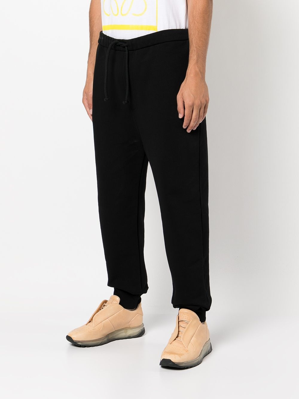 embroidered logo trousers - 3