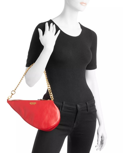 Moschino Heart Leather Shoulder Bag outlook
