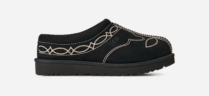 ® Women's Tasman Western Sheepskin in Black - 1