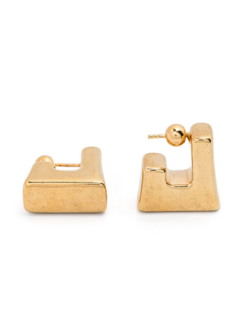 Cubo polished earrings 3