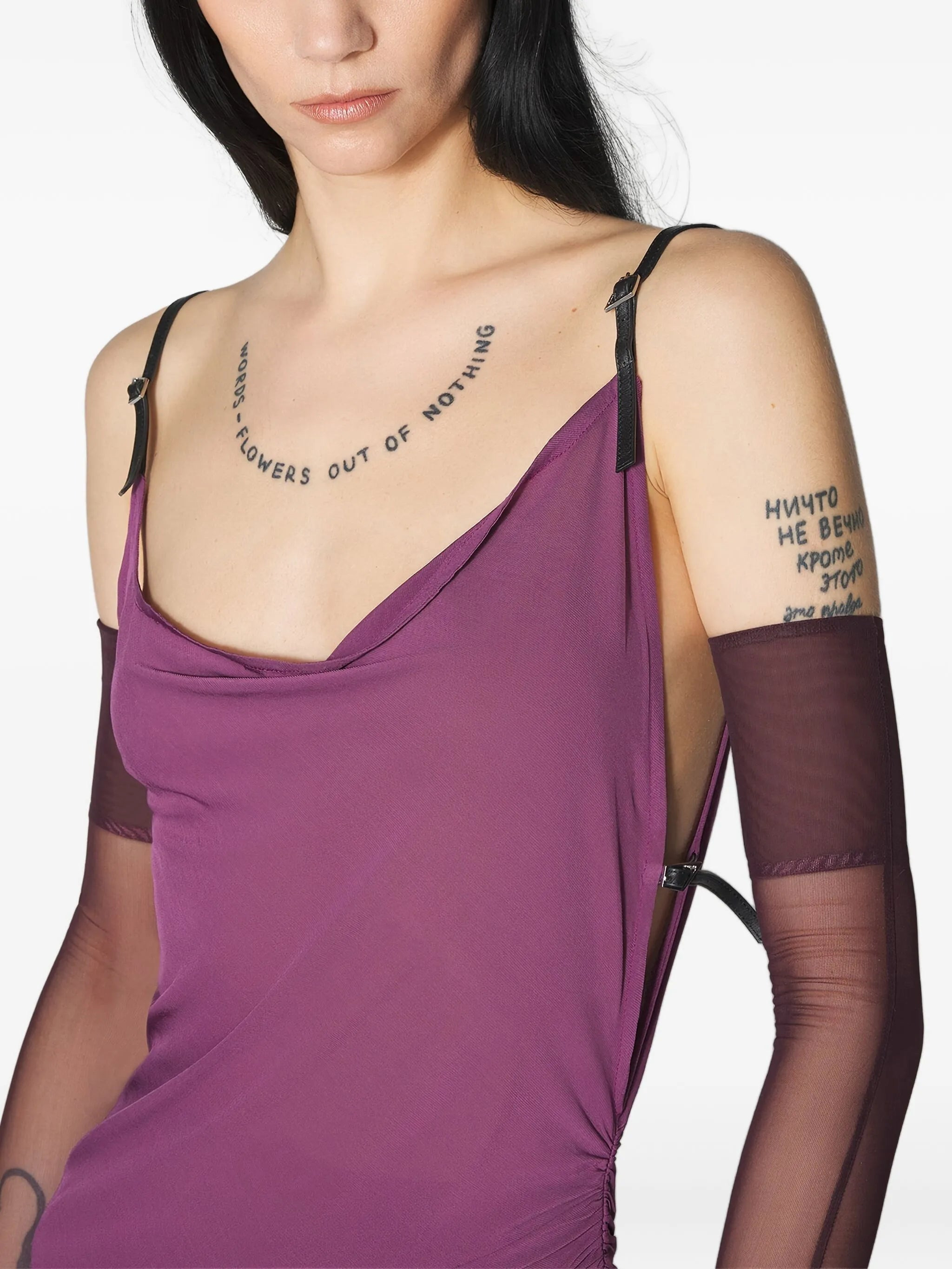 Mugler Side-split Midi Dress - 2