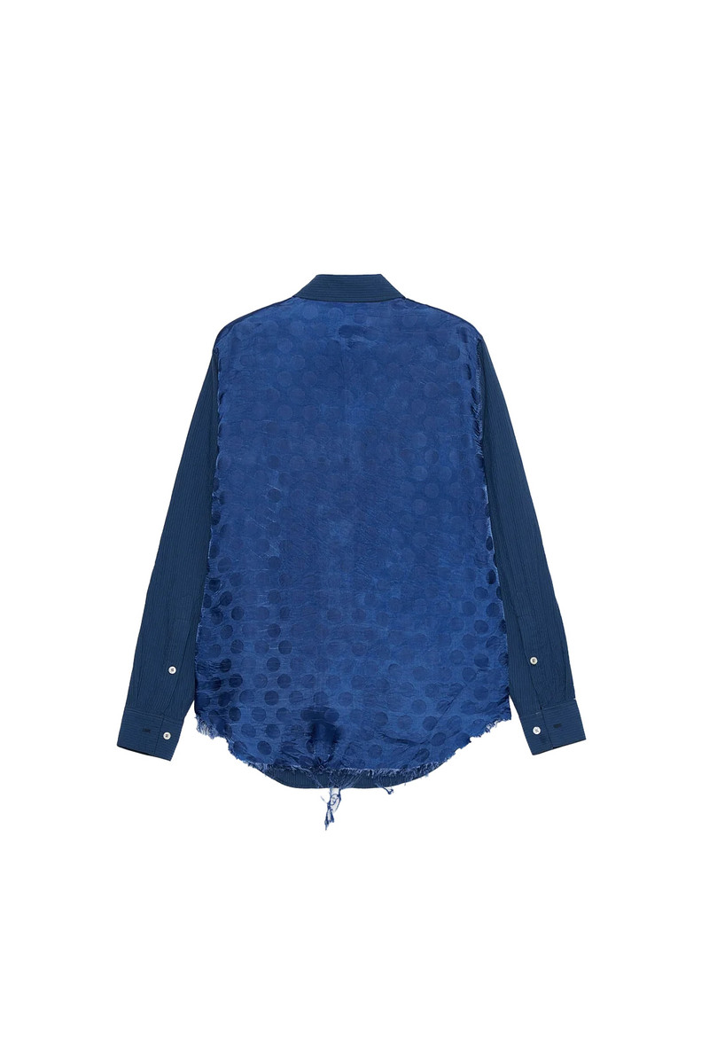 EDWARD CUMING Edward Cuming Classic Lung Window Shirt Navy outlook
