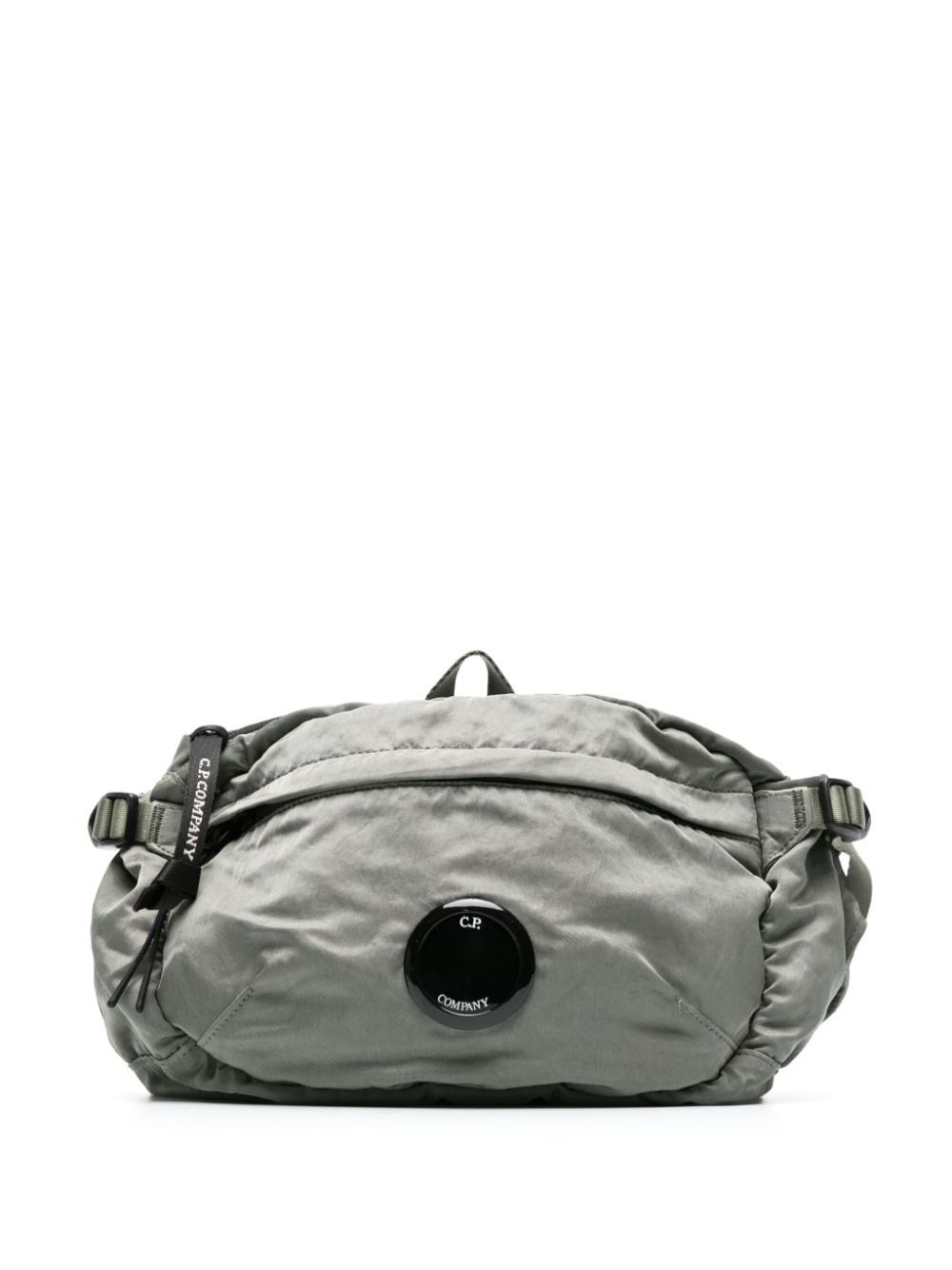 Lens-detail padded shoulder bag - 1