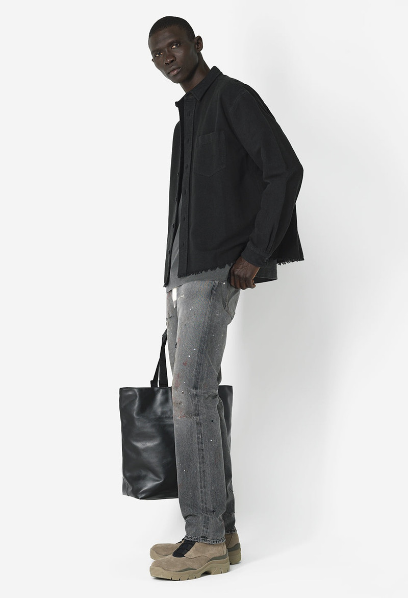 SOLID HEMI OVERSIZED SHIRT 4