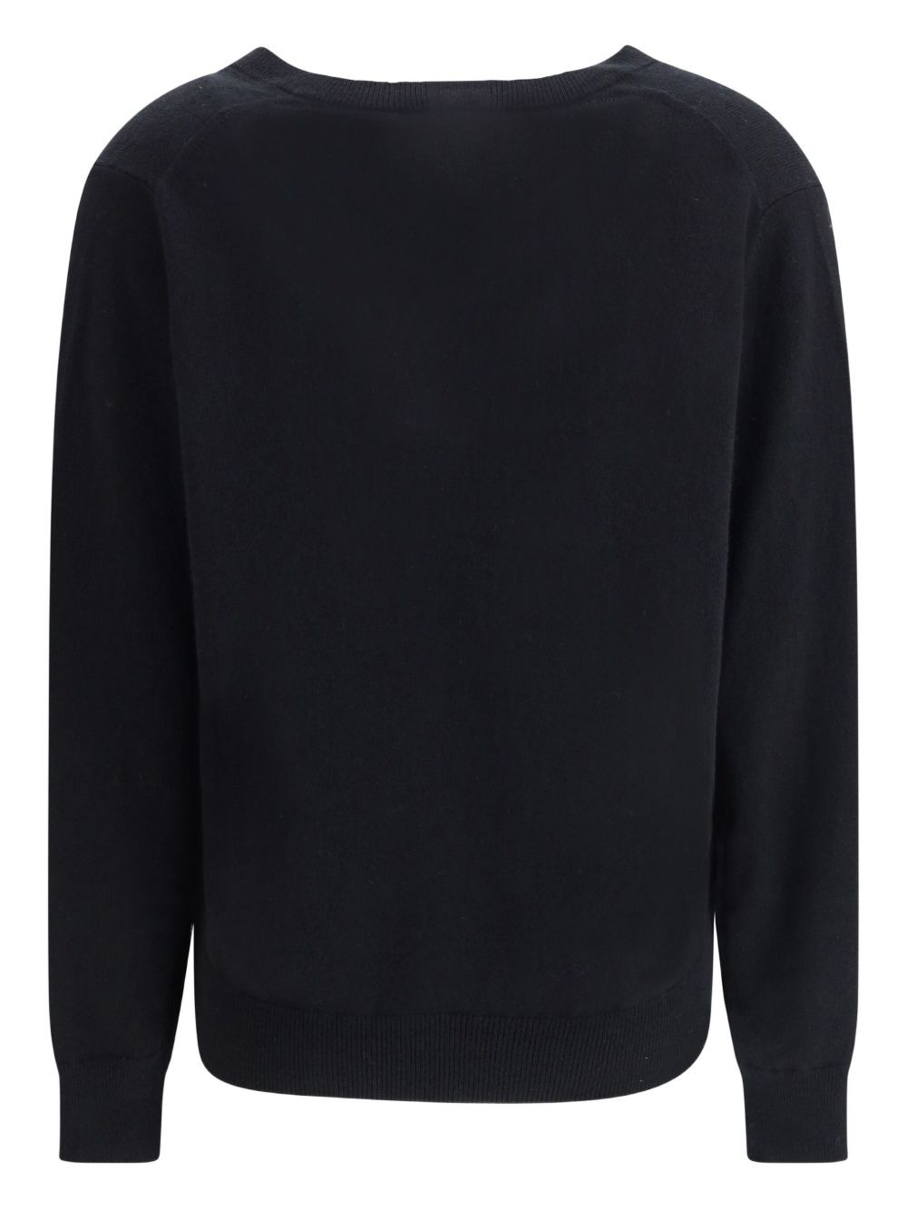 v-neck cashmere sweater - 2