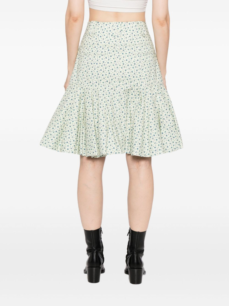 floral-print midi skirt 4