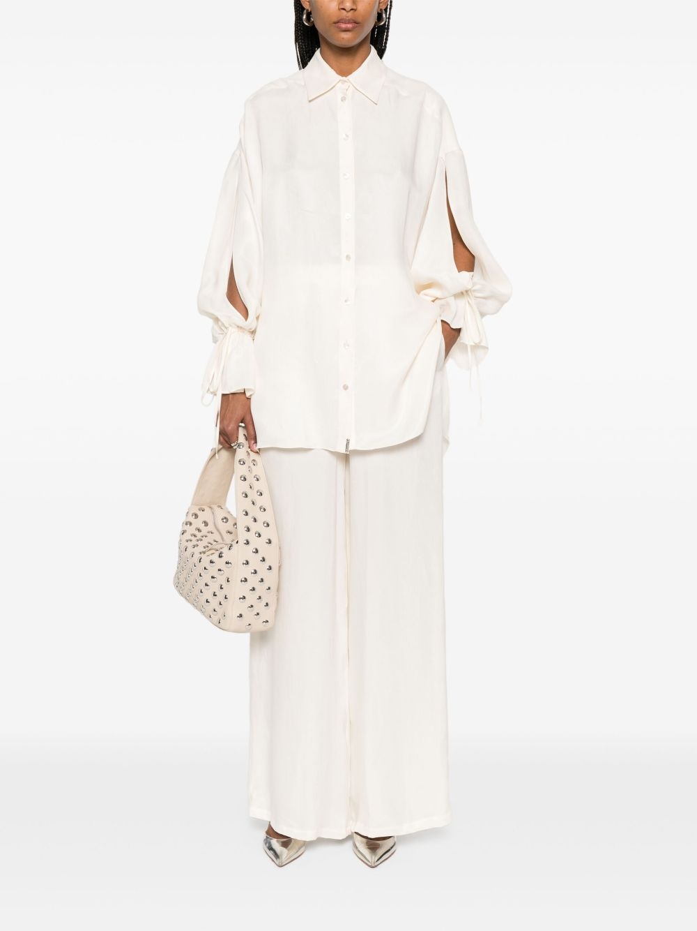 gabardine tunic - 2