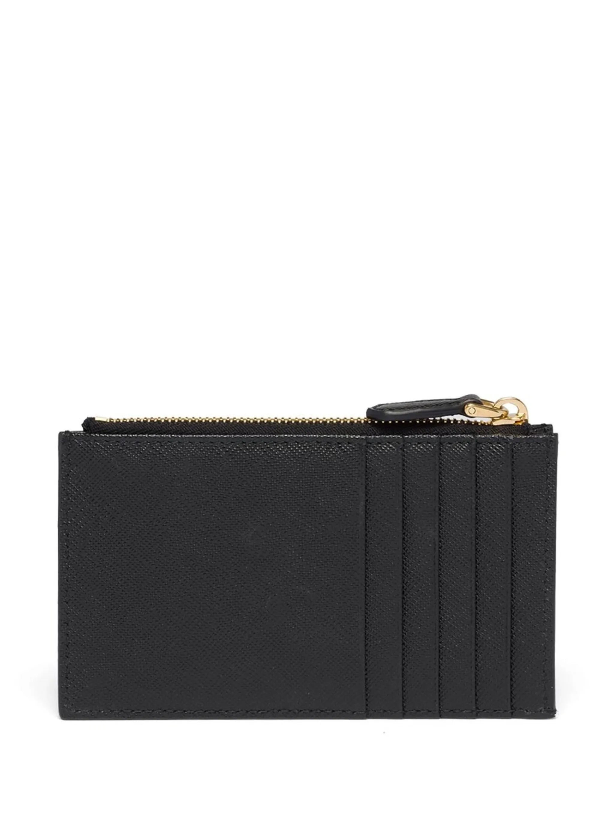 Prada Leather Logo-plaque Card Holder - 2