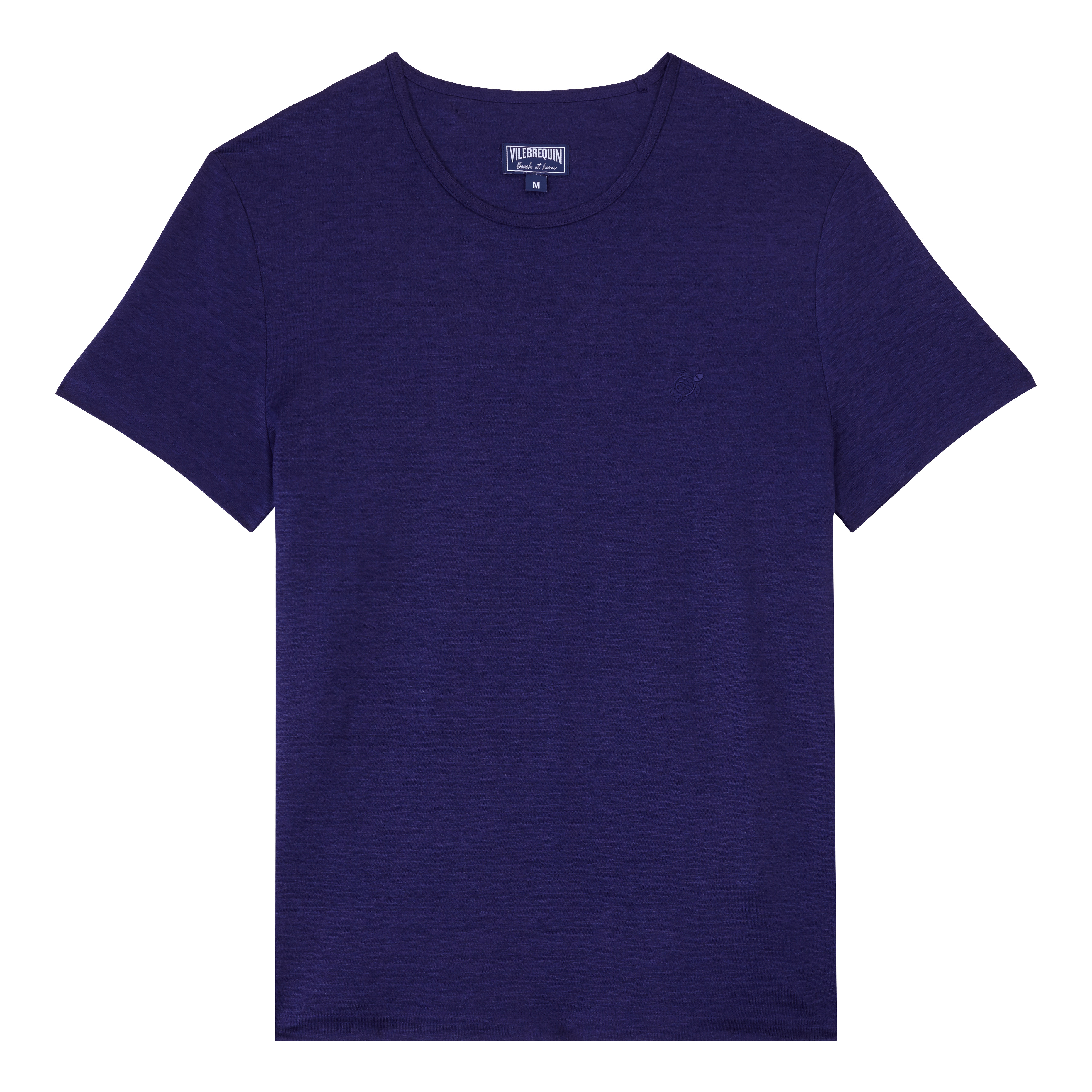 Unisex Linen Jersey T-Shirt Solid - 1