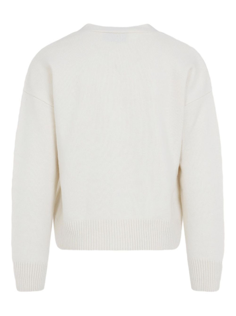 AMI Paris Ami De Coeur button cardigan outlook