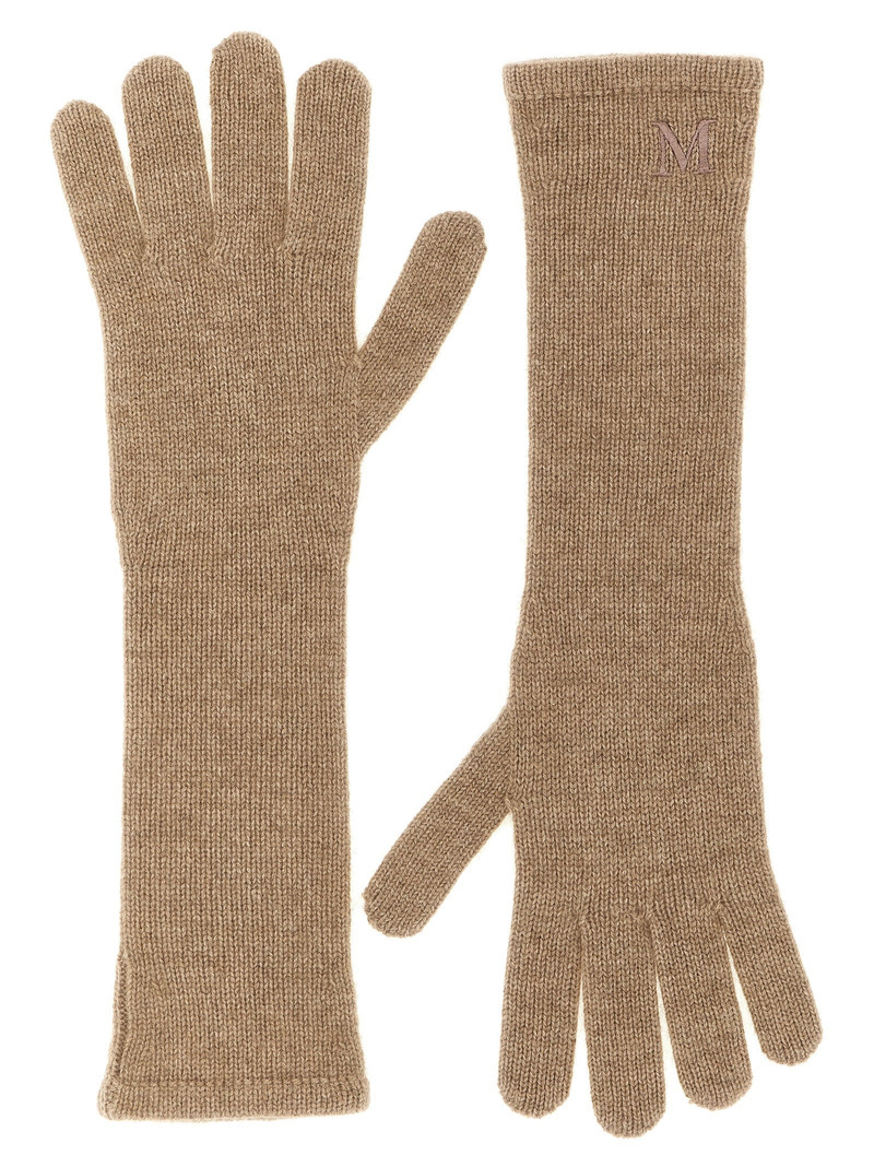 Max Mara Mmjock Gloves Beige outlook