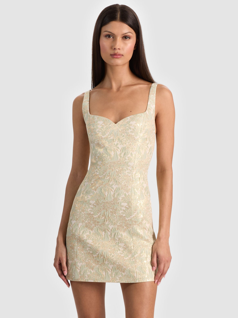 EVE EMBROIDERED MINI DRESS 6