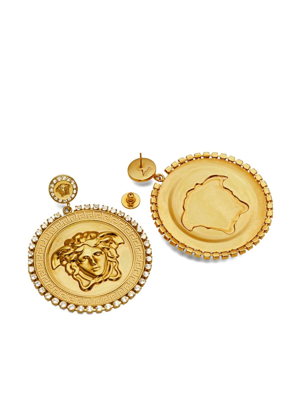 medusa-head earrings - 2