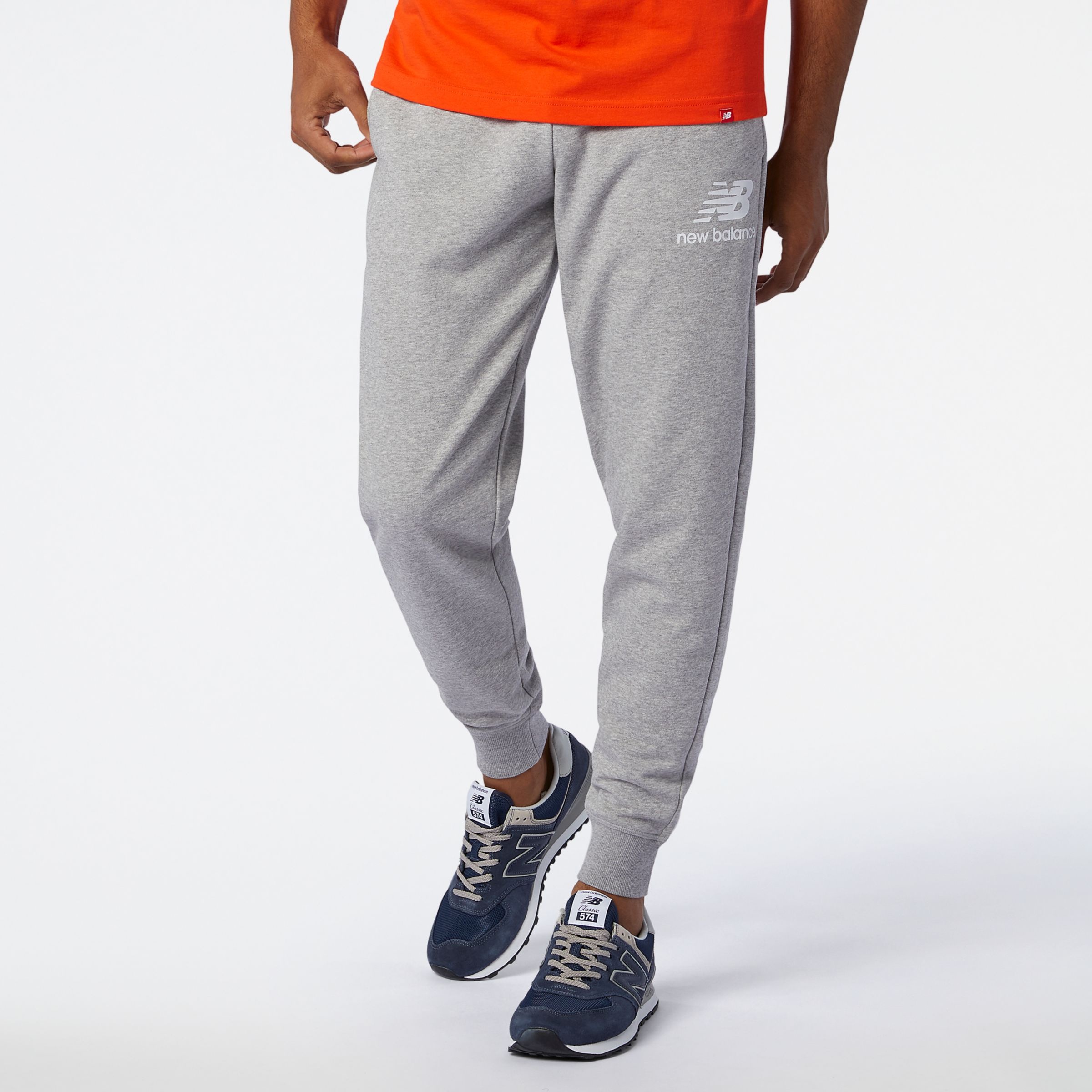 Essentials Stacked Logo Sweatpant - 1