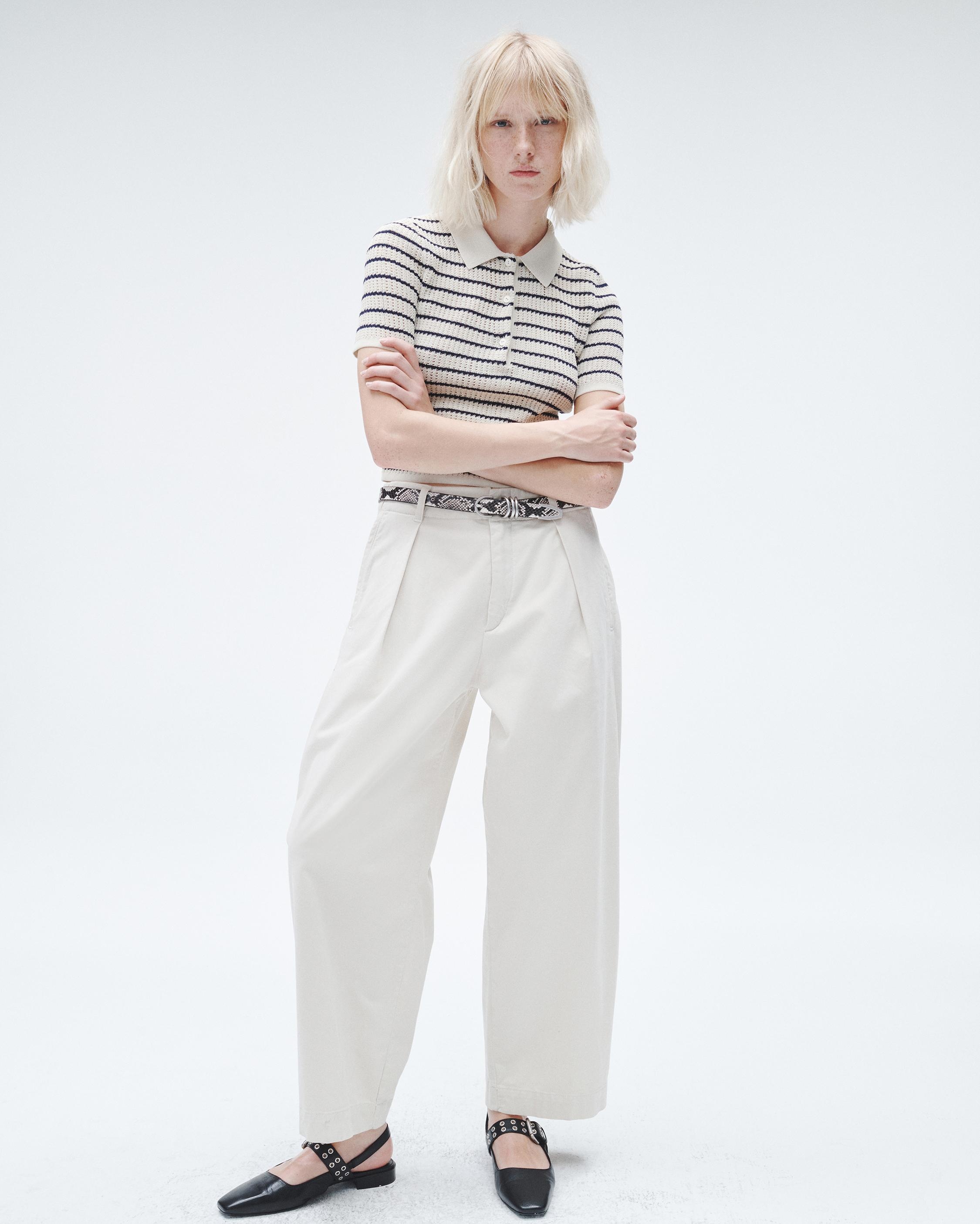 Donovan Cropped Cotton Pant
Relaxed Fit - 2