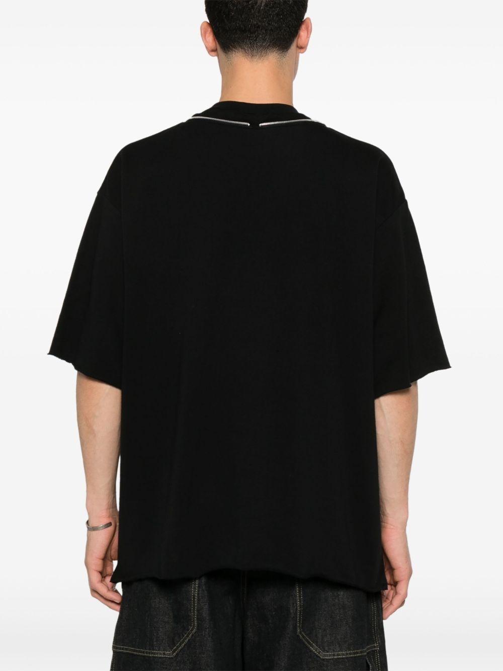 distressed-effect T-shirt - 3