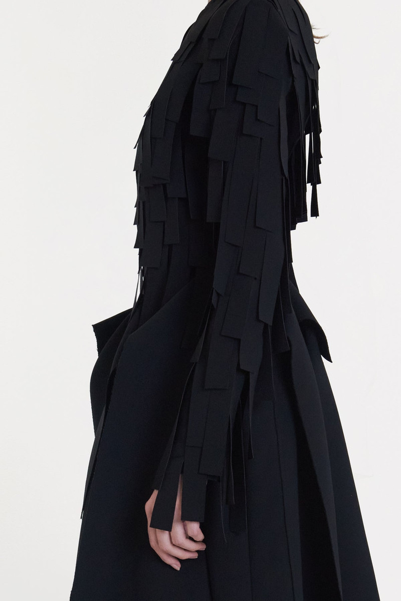 A.W.A.K.E. MODE MULTI RECTANGLE LONGSLEEVE TOP BLACK outlook