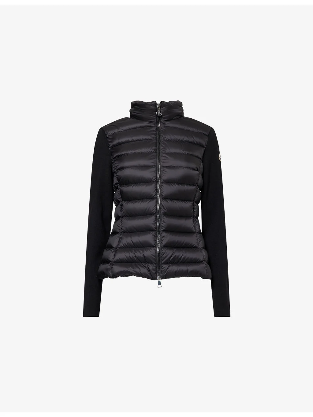 Hybrid Nylon and Wool Down Cardigan - 1