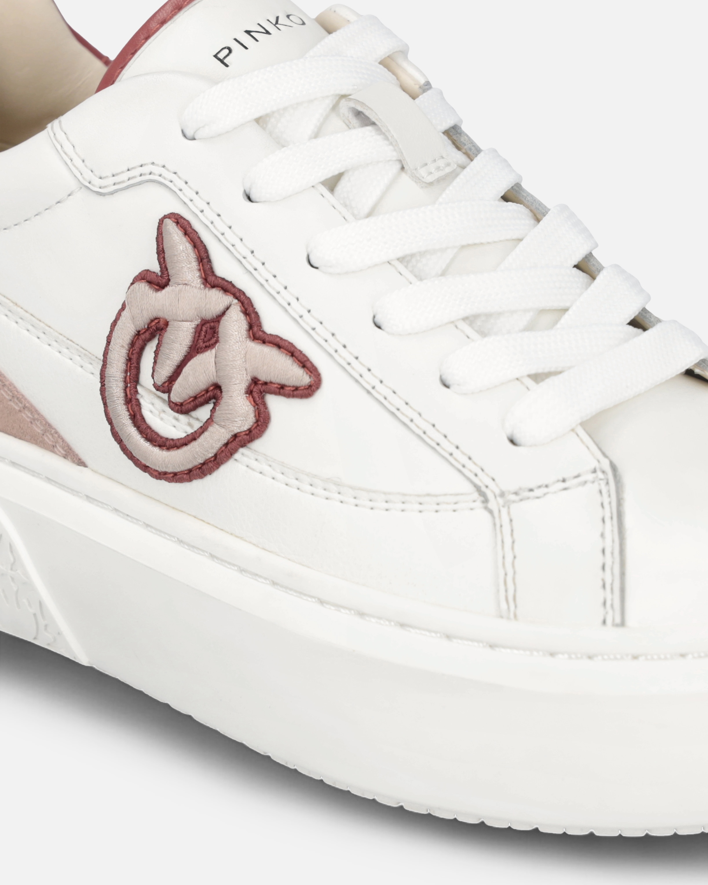 LEATHER PLATFORM SNEAKERS - 4