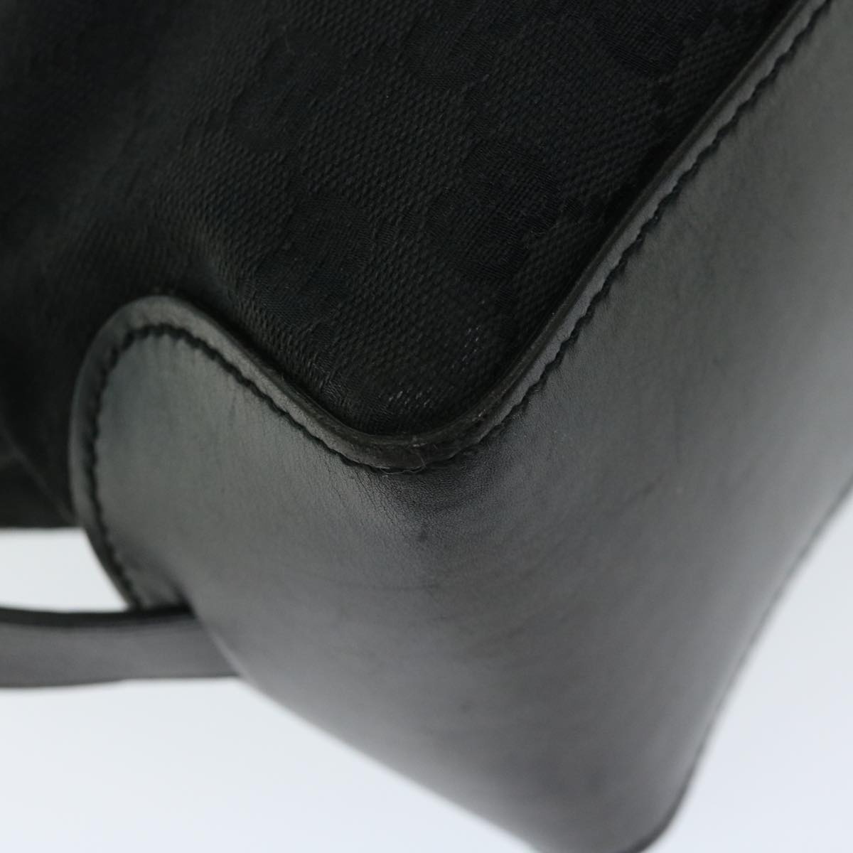 GUCCI GG Canvas Hand Bag Black - 13