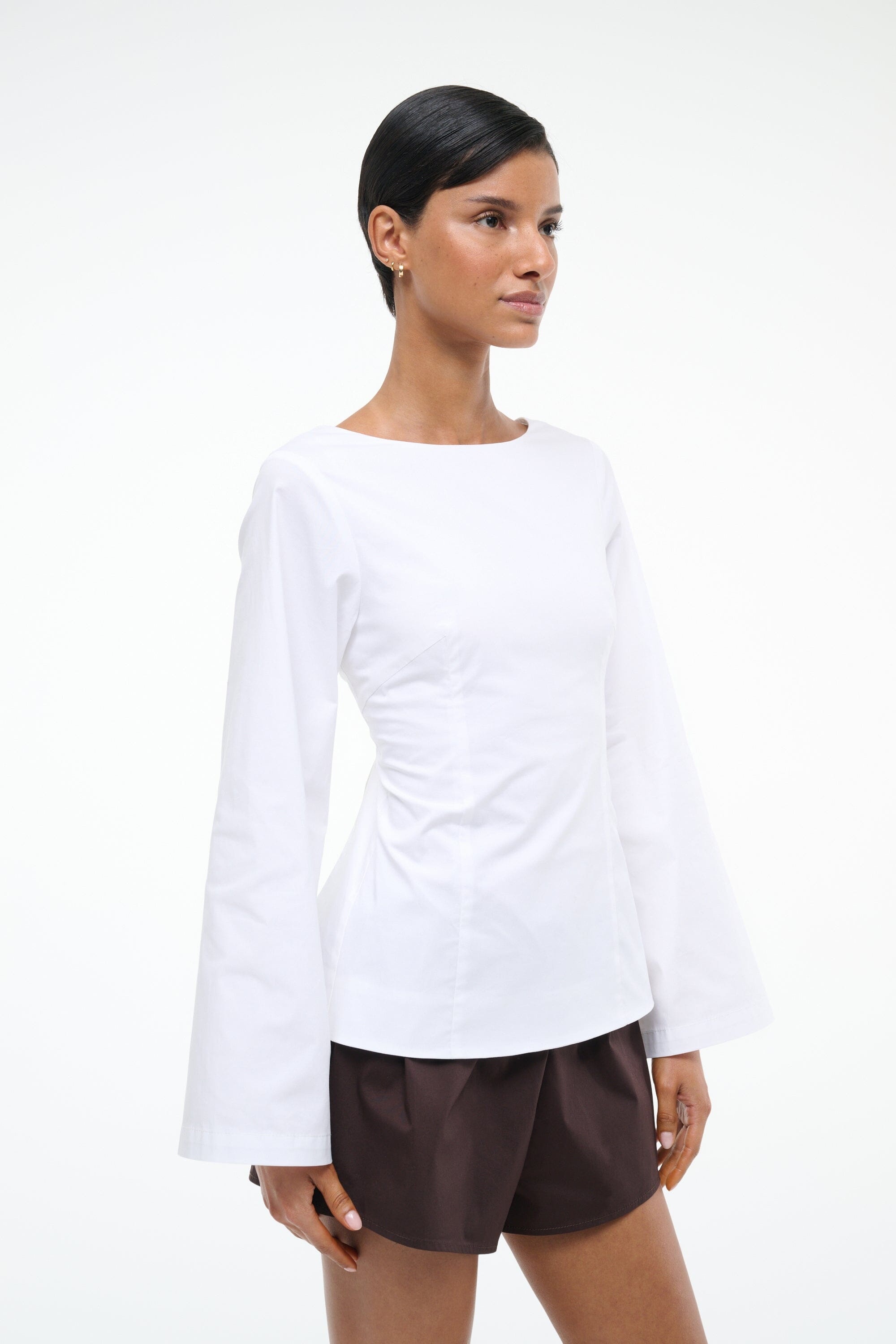 STAUD MINA TOP WHITE - 5