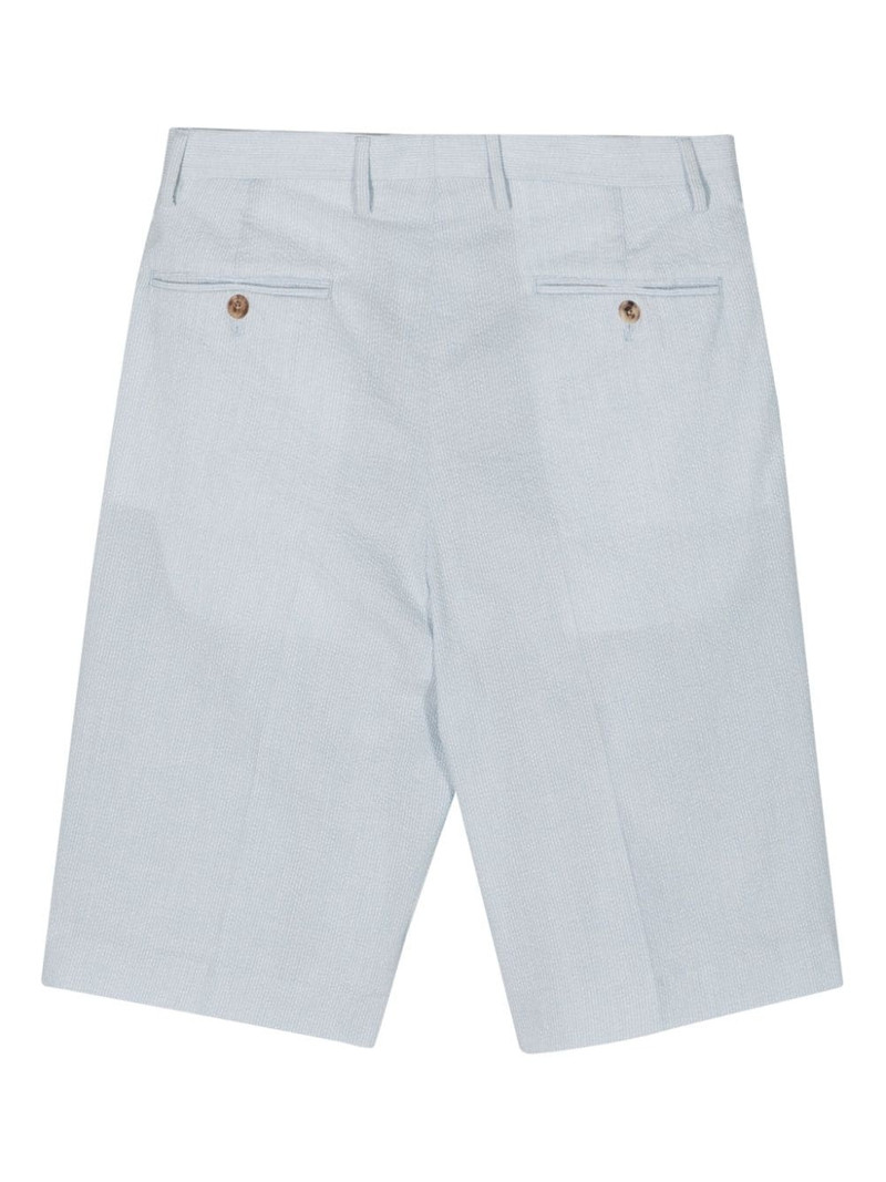 LARDINI striped straight-leg shorts outlook