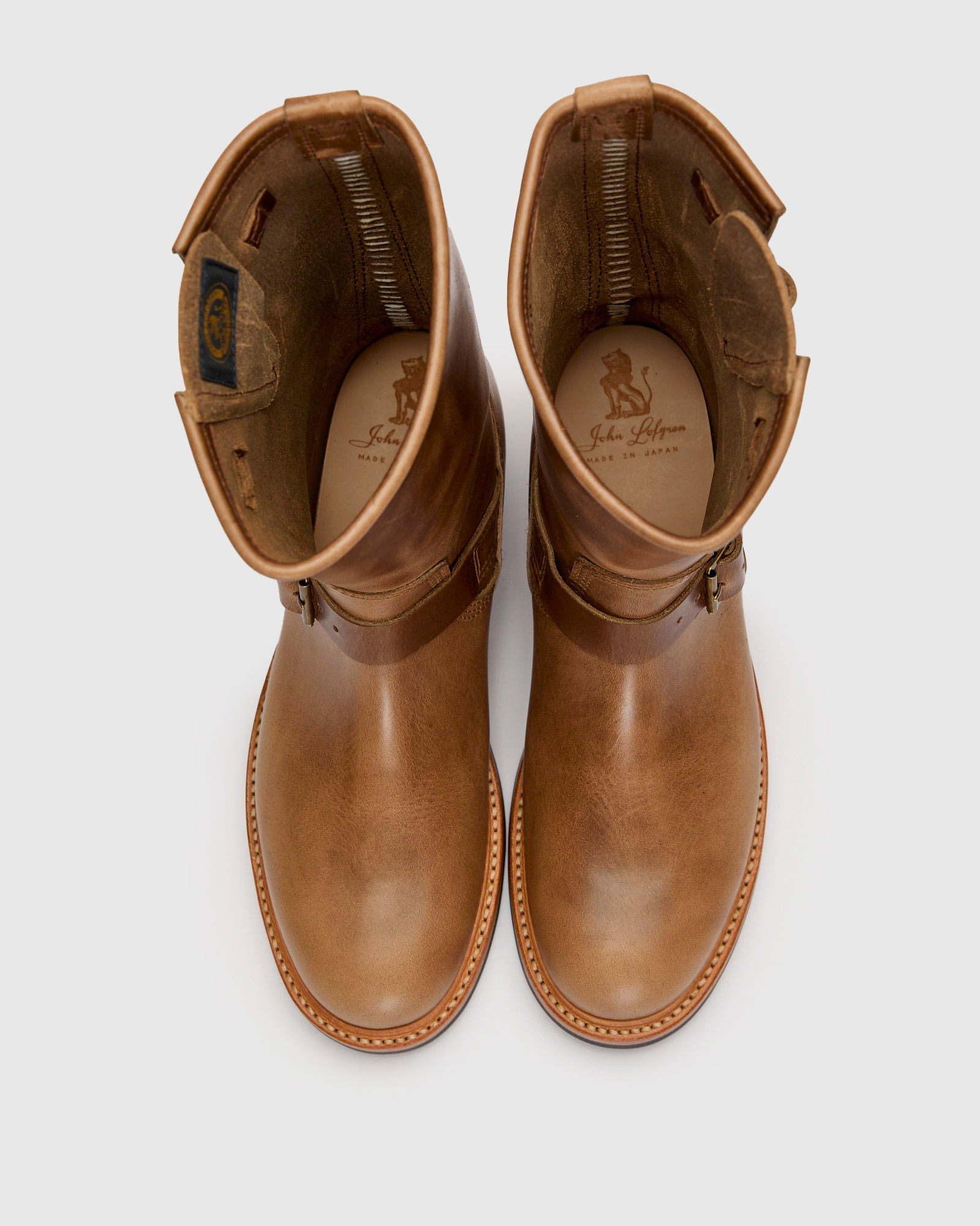 Wabash Engineer Boot in Horween Chromexcel Natural - 6