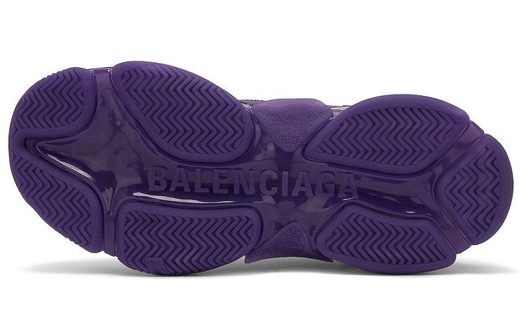 Balenciaga Triple S Clear Sole 'Deep Purple 541624W2GA16910 - 5