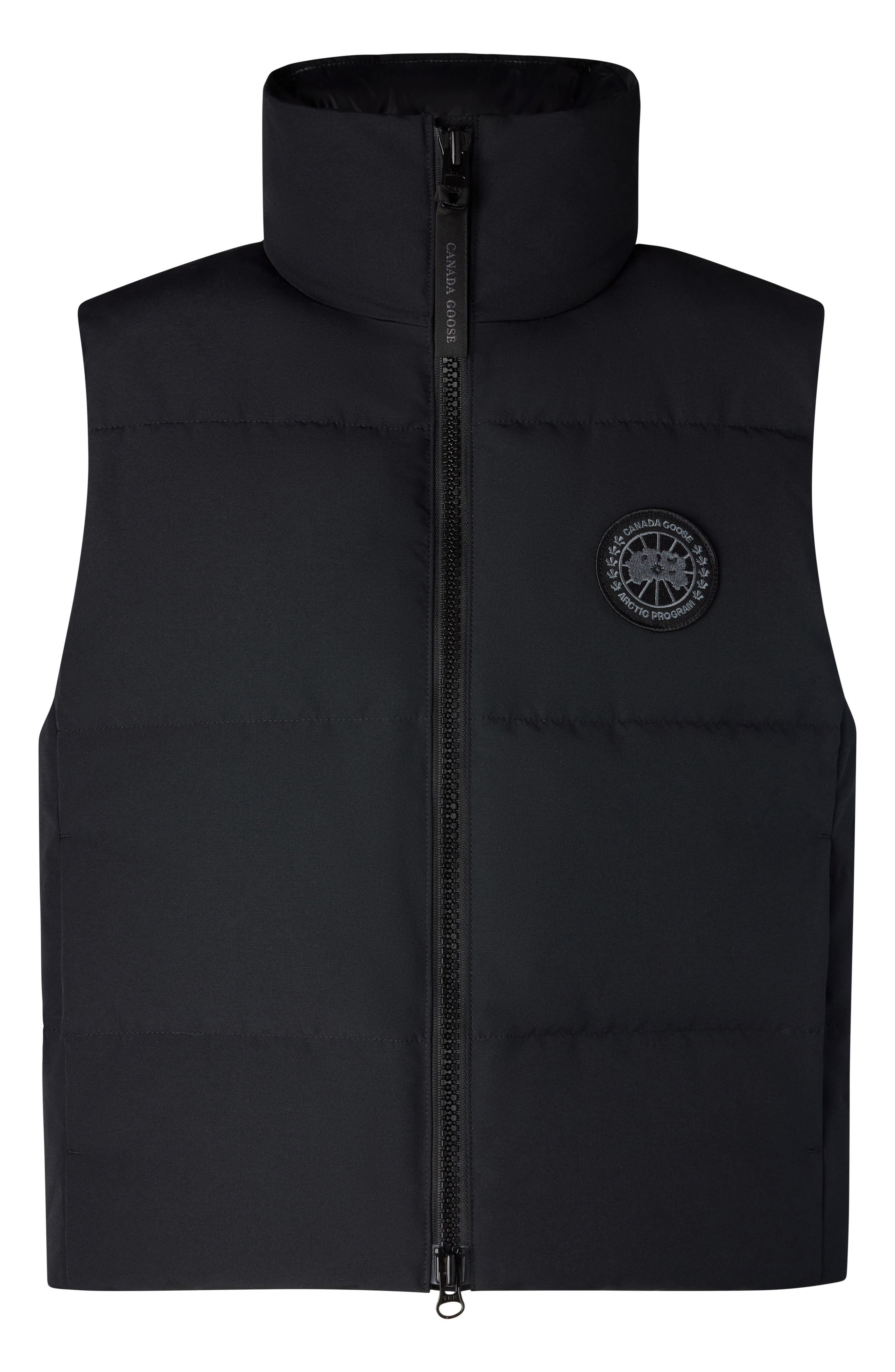 Canada Goose Grandview Black Label Crop 750 Fill Power Down Puffer Vest<br> at Nordstrom - 4