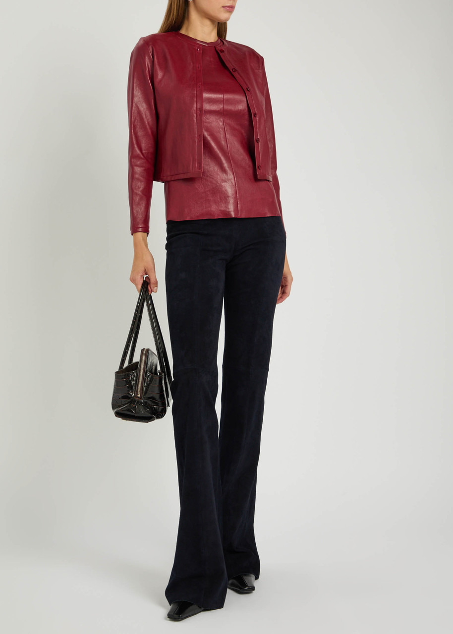 Stouls Astrid 25 Stretch-suede Cardigan - 4