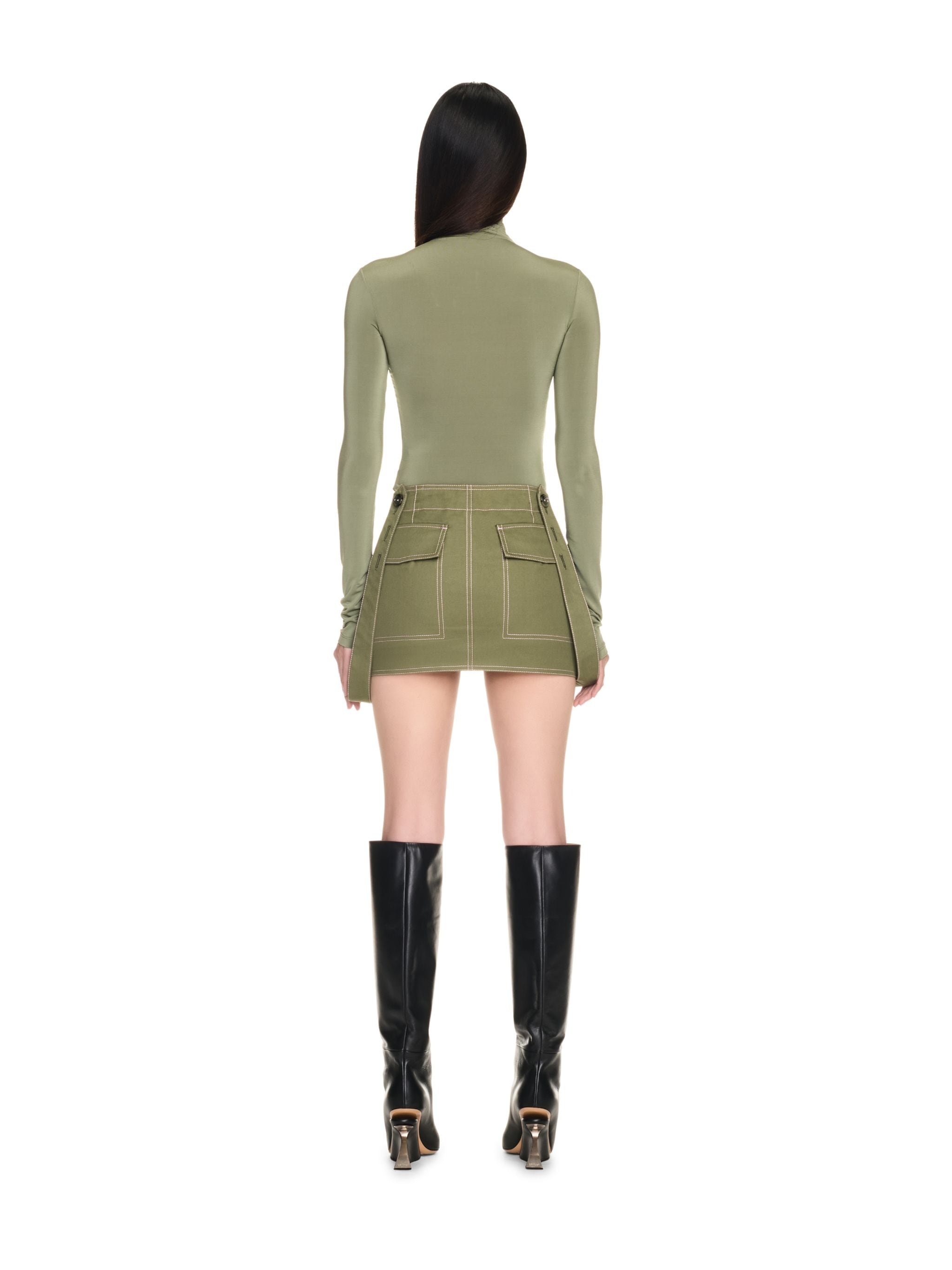 Co Straps Cargo Mini Skirt - 2